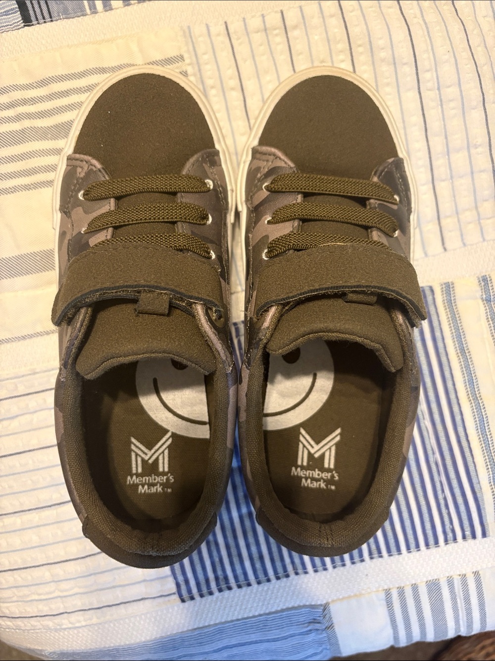 Boys Camo Sneakers
